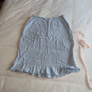 Liz Claiborne Light Blue Pencil Skirt